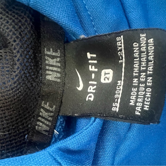 Nike Dri Fit Blue Hoodie 2T - Picture 5 of 5
